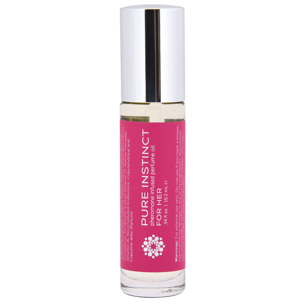 Pure Instinct Pheromone Perfume Oil for Her - Roll on 10.2 ml | 0.34 Fl. Oz