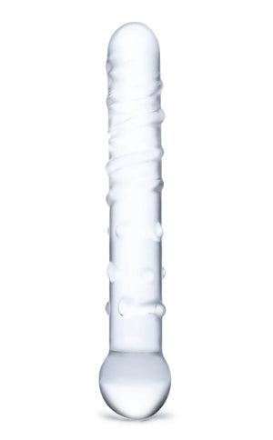 Callisto Clear Glass Dildo GLAS-78