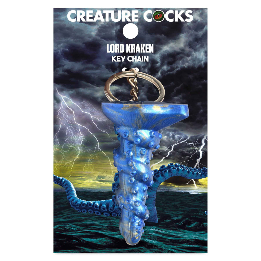 Lord Kraken Keychain - Blue