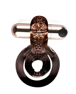 Jayden Vibrating Erection Enhancer Ring - Rose  Gold MTMA1720-RG