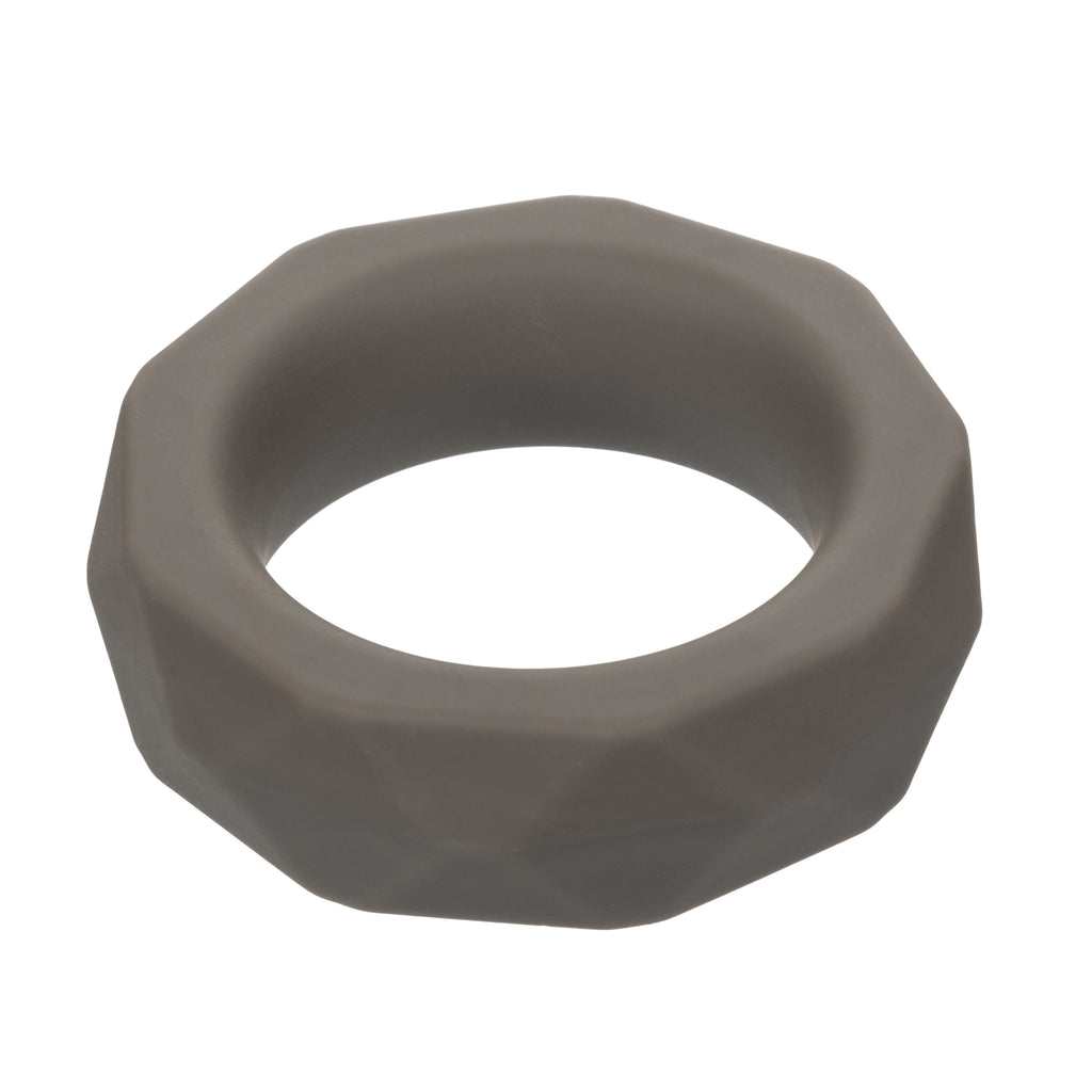 Alpha Liquid Silicone Prolong Prismatic Ring -  Gray