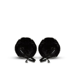 Noir - Pom Adjustable Nipple Clamps - Black