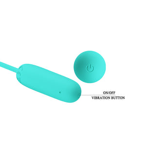 Pretty Love Joyce Vibrating Egg - Turquoise