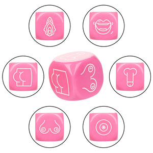 Naughty Bits Roll With It Icon - Based Sex Dice  Game