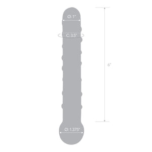 Callisto Clear Glass Dildo