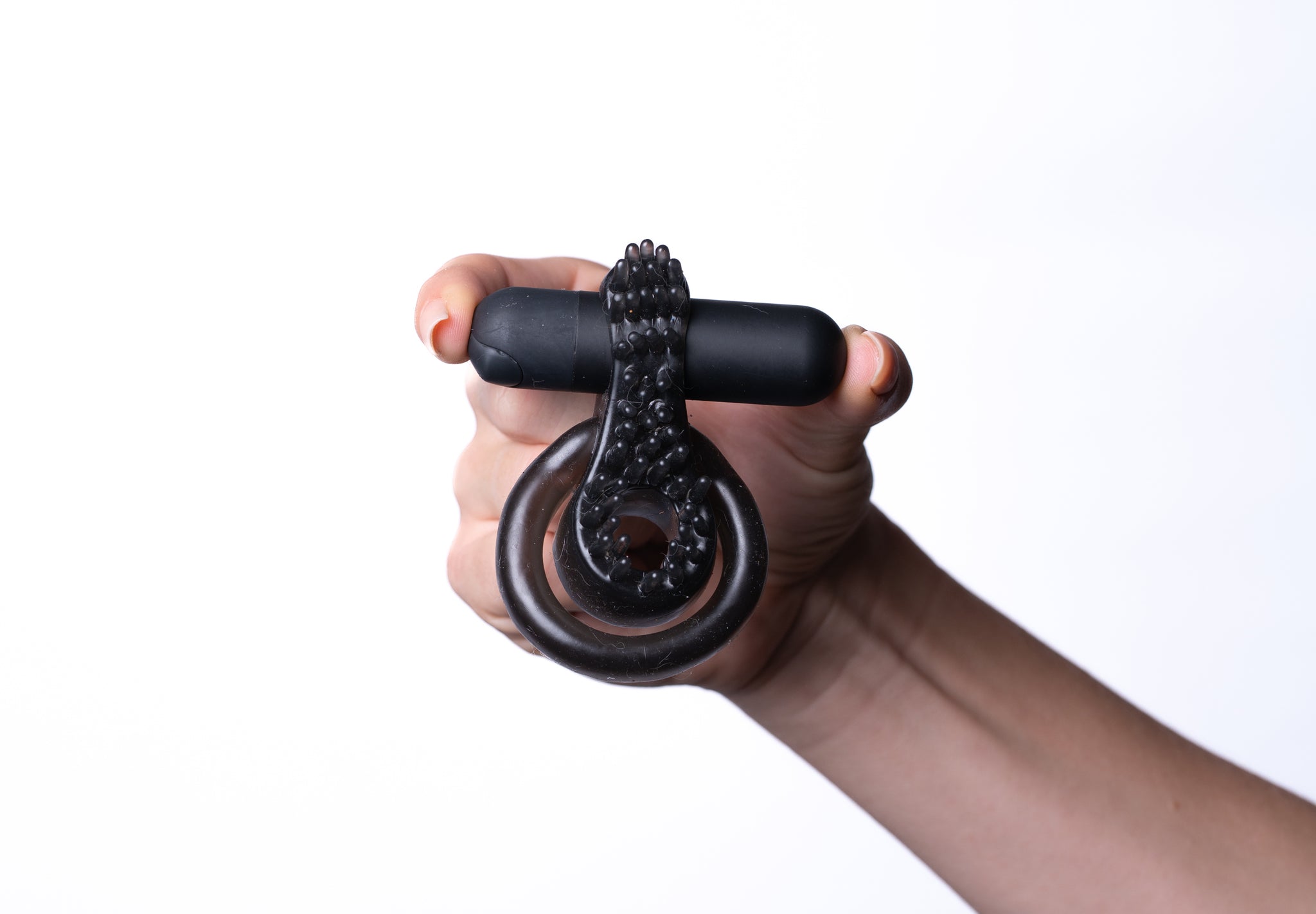 Jagger Vibrating Erection Enhancer Ring - Black