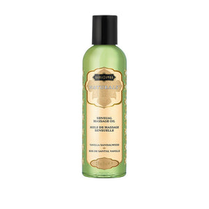 Naturals Massage Oil - Vanilla Sandalwood - 2 Fl  Oz (59 ml) KS10284