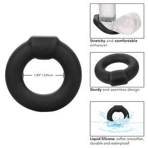 Alpha Liquid Silicone Optimum Ring - Black