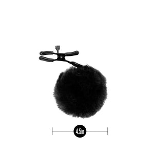 Noir - Pom Adjustable Nipple Clamps - Black