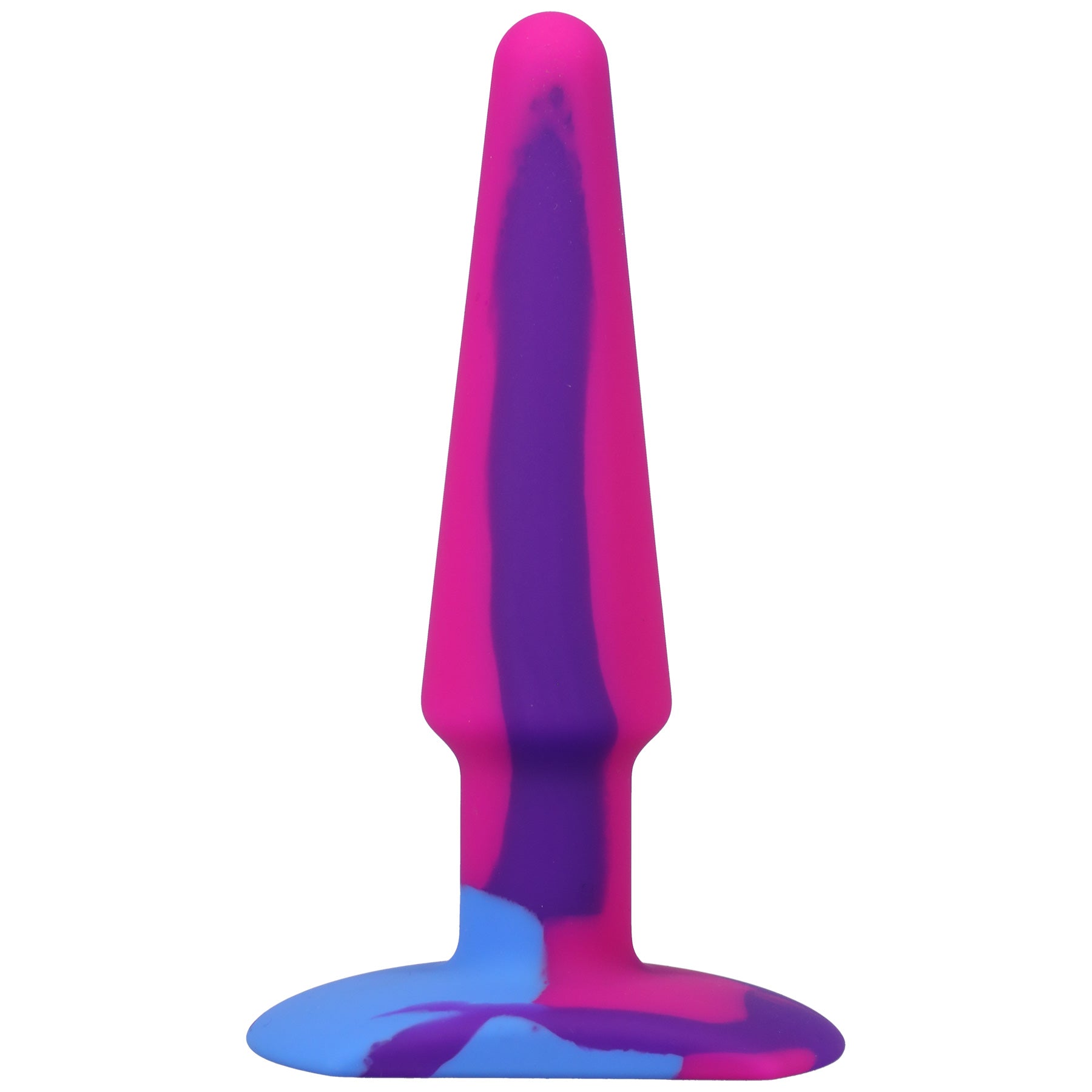 A-Play Groovy Silicone Anal Plug 5 Inch - Berry